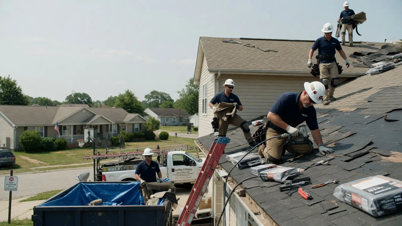 Roof Replacement in Webbers Falls, OK near me